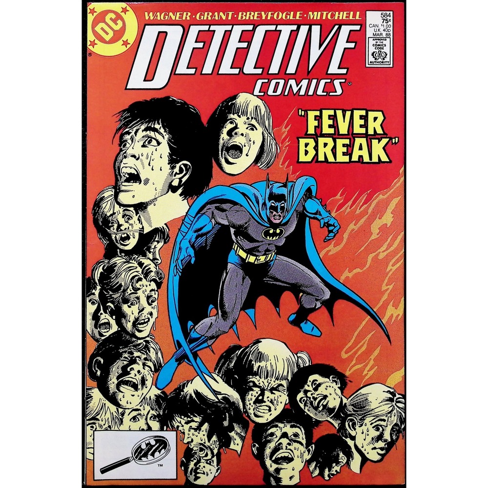 Detective‎ Comics #584 2nd Ventriloquist Scarface Norm Breyfogle Art 1988 VF